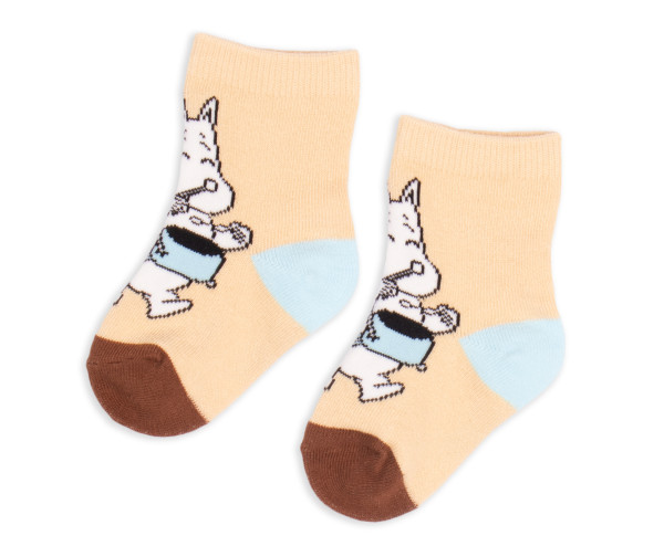 Nordic Buddies Babysocken Mumin beige