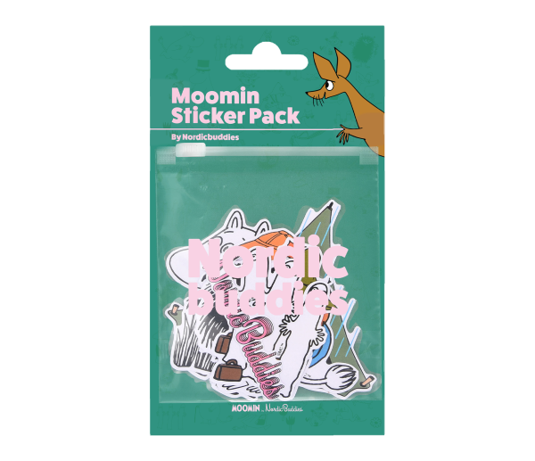 Nordic Buddies Aufkleber Stickers Moomin Adventure