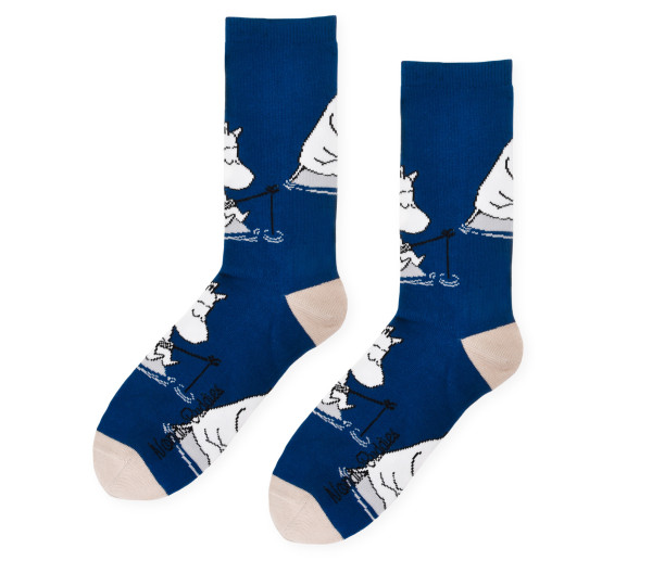 Nordic Buddies Socken Mumin angelt Gr. 40-45