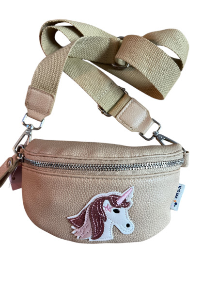 Kis Me Sidebag Einhorn beige-gelb