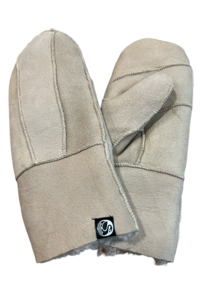 Danefae No Waist Sheepskin Napa Handschuhe Sand