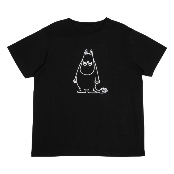 Martinex T-Shirt Erwachsenen Mumin schwarz