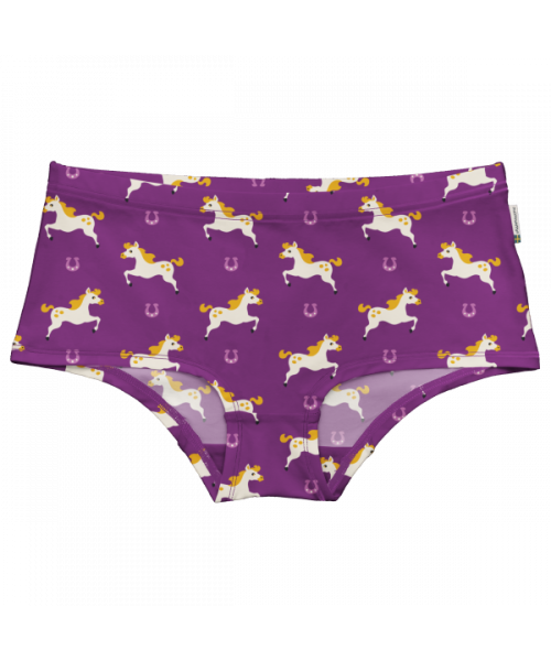 Maxomorra Damen Panties Unterhose Horse Pferd