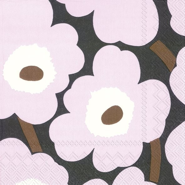 Marimekko Servietten Unikko rose