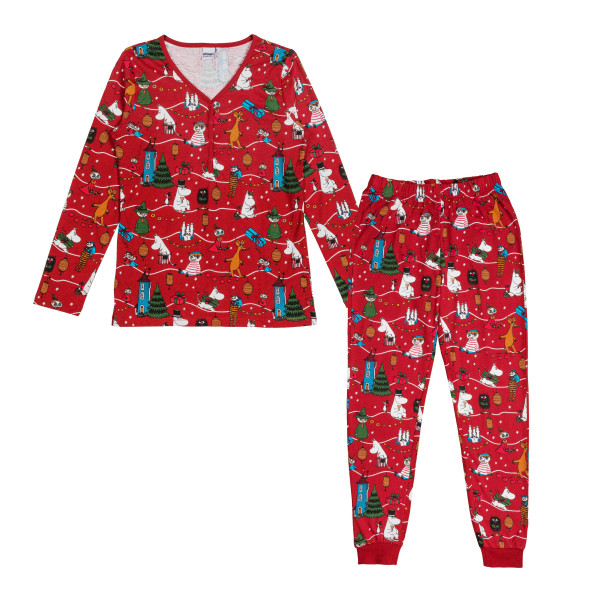 Martinex Mumin Pyjama Winter Celebration Damen