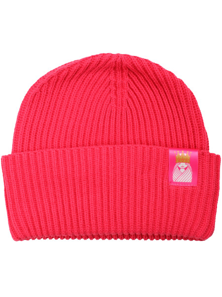 Danefae Daneby Beanie Baumwoll-Mütze Pink