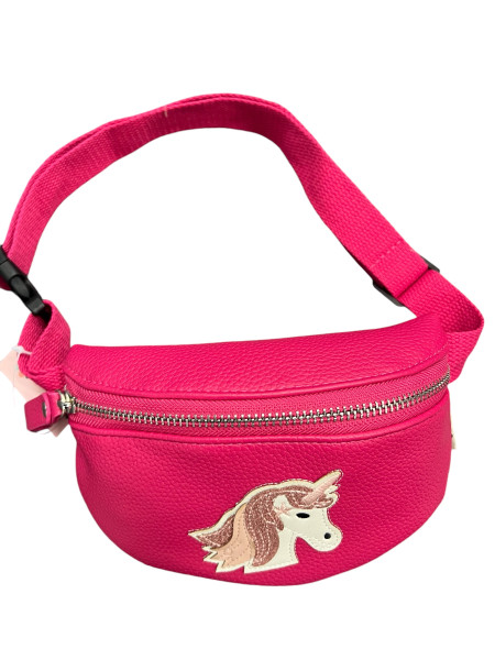 Kis Me Gürteltasche Einhorn dunkel pink