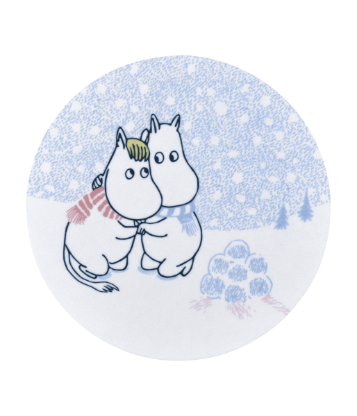 Muurla Untersetzer Mumin Let it snow