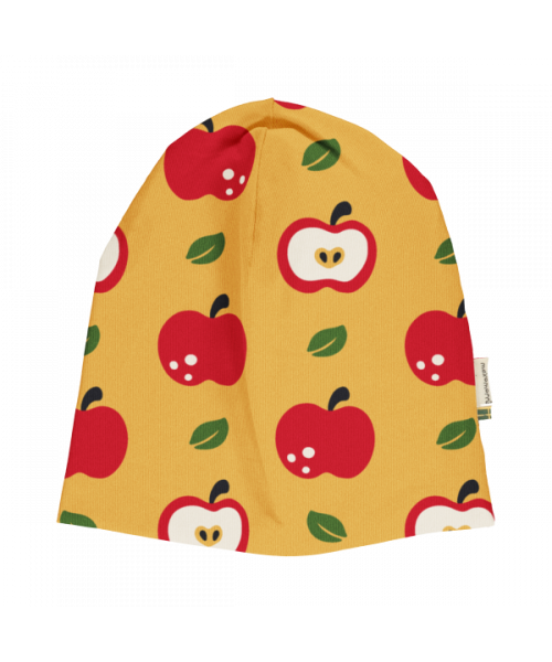 Maxomorra Kindermütze Sweat Apple Apfel