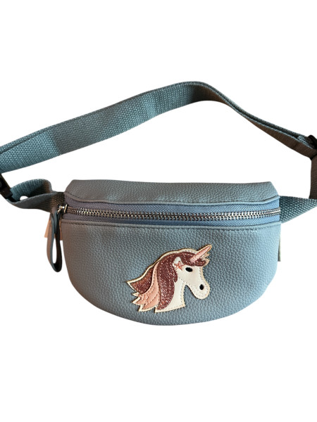 Kis Me Gürteltasche Einhorn blau