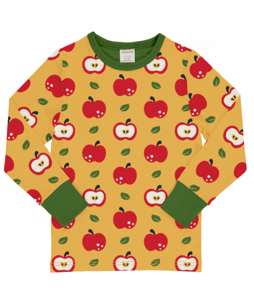 Maxomorra Langarmshirt Apple Apfel