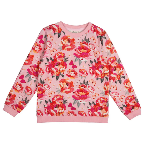 Pullover Peonies - Ma-ia