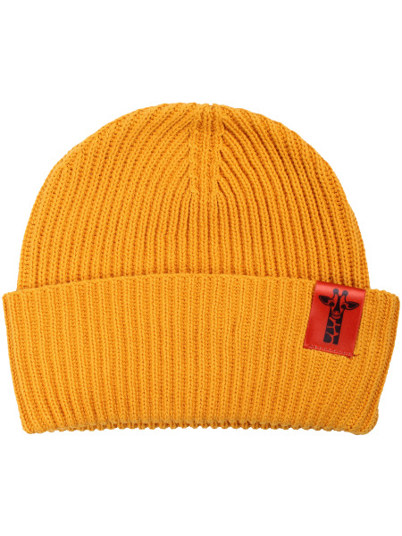 DYR Beanie Baumwoll-Mütze Golden Honey Giraffe