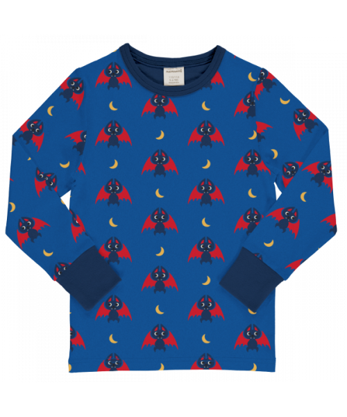 Maxomorra Langarmshirt Bat Fledermaus