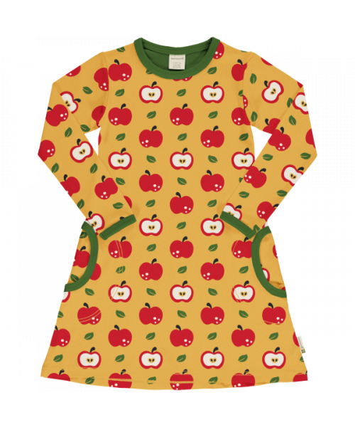 Maxomorra Langarmkleid Apple Apfel