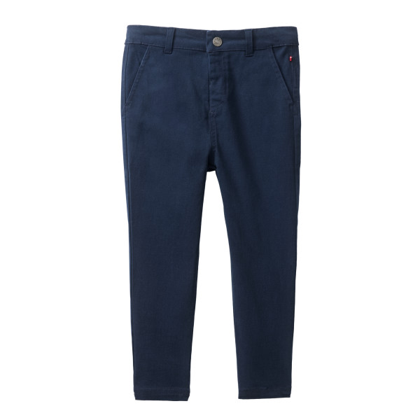 People Wear Organic Twillhose Chino dunkelblau GOTS