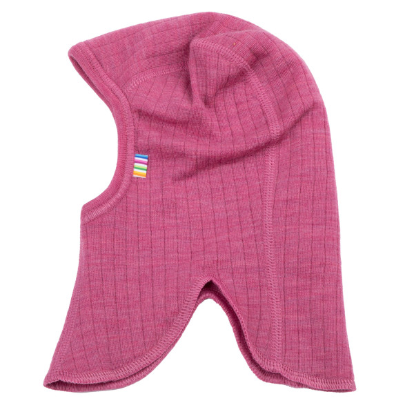 Joha Beanie Schalmütze Wolle rosa