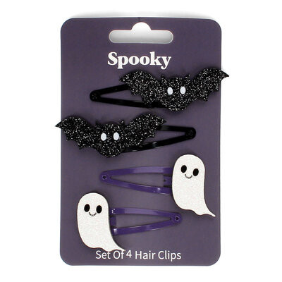 Rex London Haarspangen Glitzer Spooky