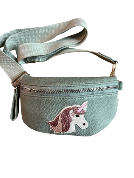 Kis Me Sidebag Einhorn grün