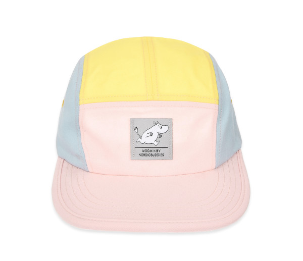 Nordic Buddies Five Panel Baseball Cap Mumin Multicolour light pink